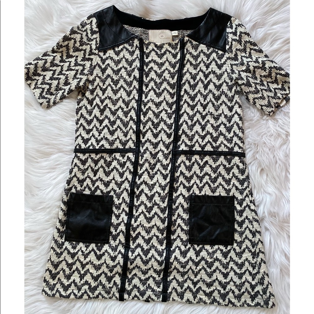 Anthropologie Post Mark Tunic Dress ~ Size Small